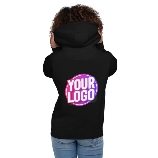 Hoodie with Custom Printed Back