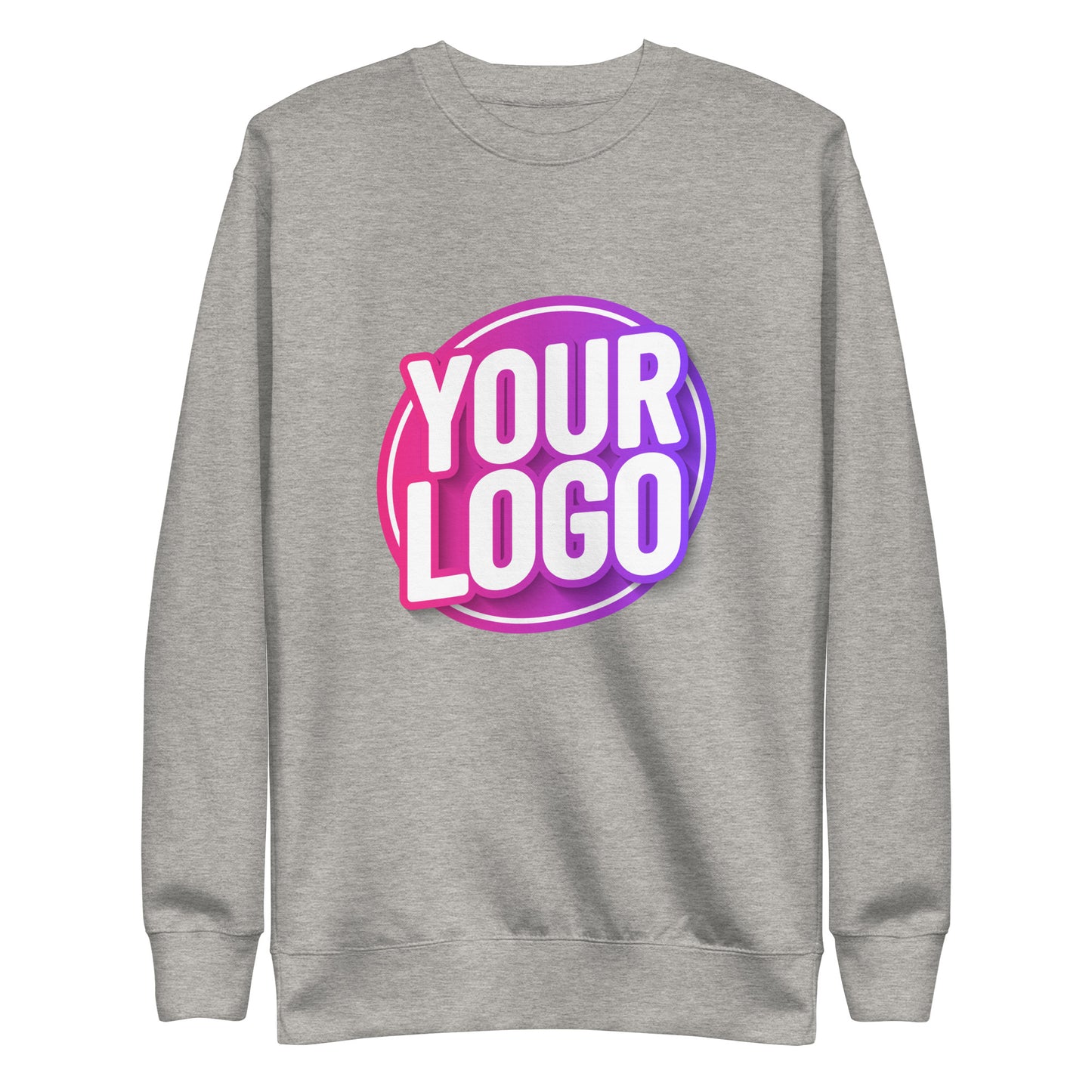 Premium Sweatshirt with Custom Printed Front