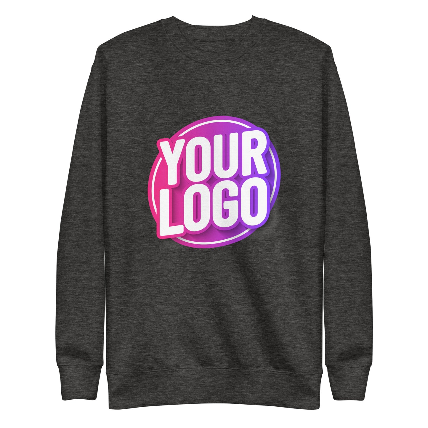 Premium Sweatshirt with Custom Printed Front