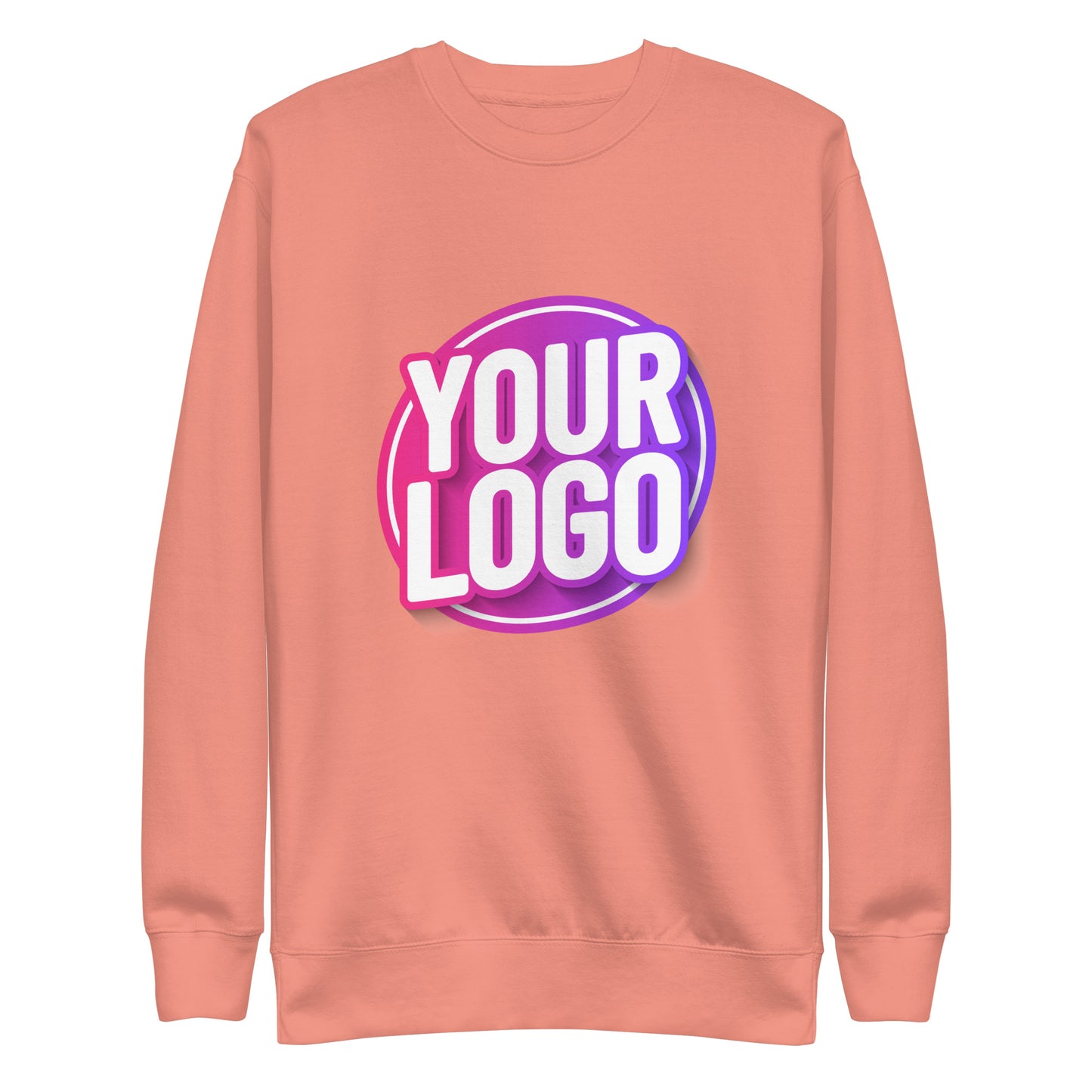 Premium Sweatshirt with Custom Printed Front