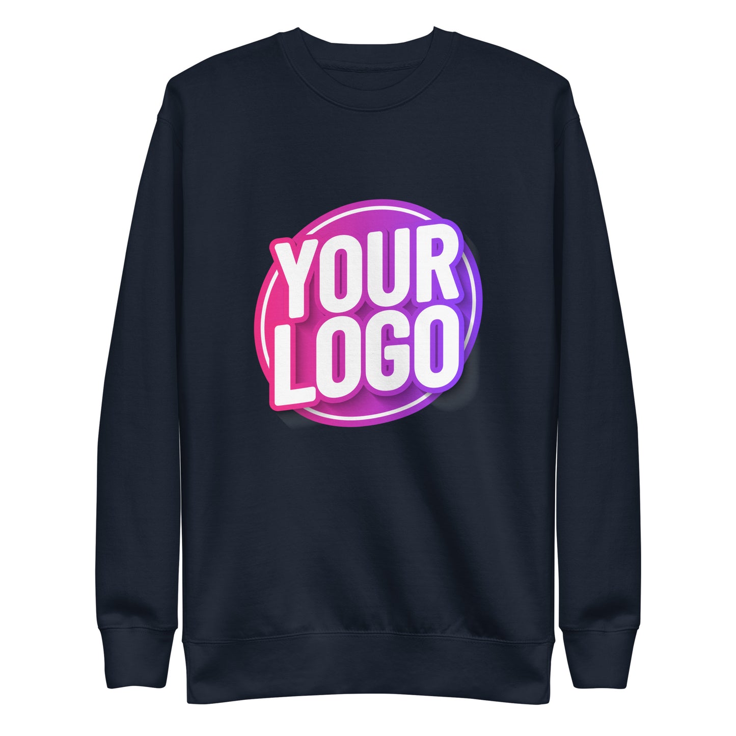 Premium Sweatshirt with Custom Printed Front